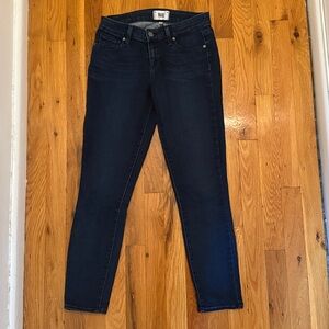 PAIGE Midnight Blue Denim Pants